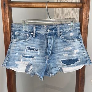 AMERICAN EAGLE | Jean Shorts | Holes | 8